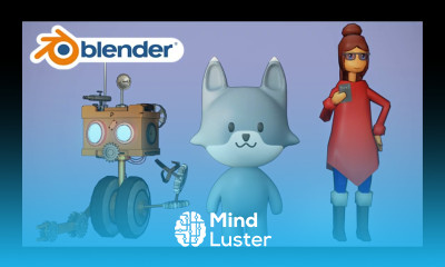 Trailer formation Blender LTS Modélisation de personnages 3D cours Udemy
