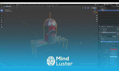 13 Tuto Godot Mono C FPS 3D Rig du monstre sous Blender