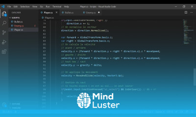 17 Tuto Godot Mono C FPS 3D Script de marche du monstre