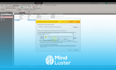 3 Access SQL Importer Exporter depuis Excel