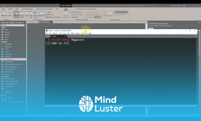 16 Access SQL ALTER et DROP