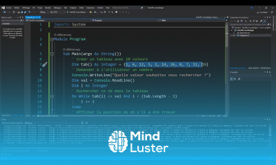 10 Visual Basic Algorithme de Tri performant
