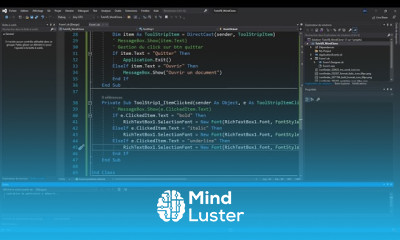 16 Visual Basic Clone de Word le code