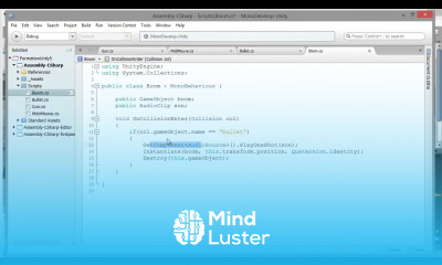 16 3 bonus Unity jeu d horreur Quelques effets visuels pour l arme du joueur