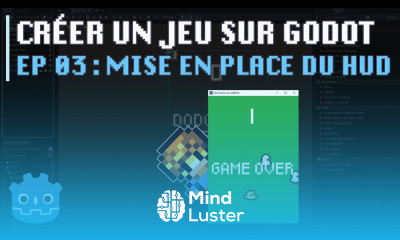 Créer son premier jeu vidéo facilement sur Godot EP 3 Mise en place du HUD UI