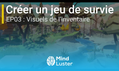 Créer un jeu de survie avec Unity EP03 Visuel de l inventaire