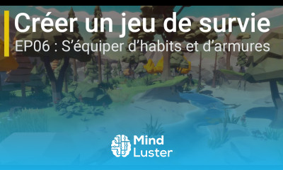 Créer un jeu de survie avec Unity EP06 S équiper d armures et d habits