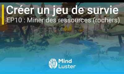 Créer un jeu de survie avec Unity EP10 Miner des ressources pierres