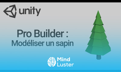 ProBuilder Modéliser un sapin Unity 3D