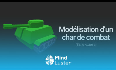Time lapse Modélisation d un char low poly Unity ProBuilder