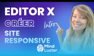 EDITOR X Conception de SITE WEB Responsive FACILEMENT Introduction