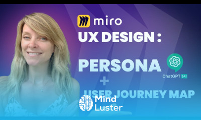 UX Design Persona fait avec ChatGPT User Journey Map Exemple concret sur Miro Tuto français