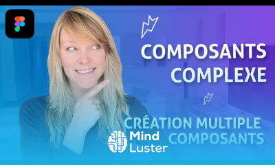 Figma tutoriel Composants complexe navigation Créer de multiple composants librairie Icons