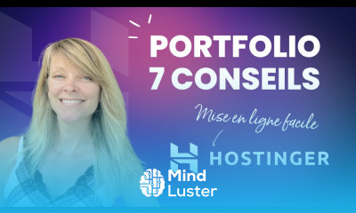  7 CONSEILS pour ton PORTFOLIO Avec HOSTINGER Rapide et facile à mettre en ligne 