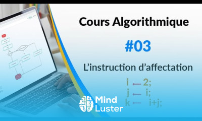Cours algorithmique 3 L instruction d affectation