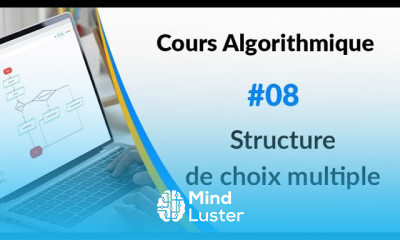 Cours algorithmique 8 Structure de choix multiple