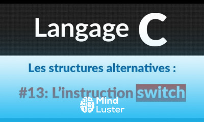 13 switch L instruction à choix multiple Langage C