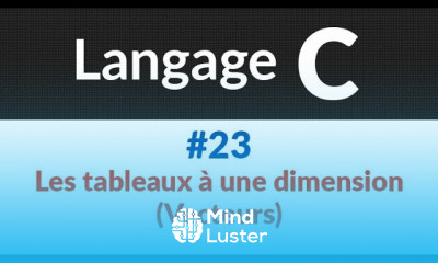 Langage C Cours et exercices corrigés 23 Tableau à une dimension