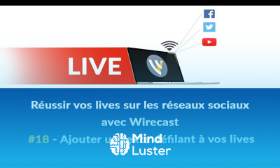 Réussir vos lives avec Wirecast 18 Ajouter un texte défilant à vos lives