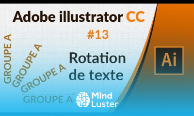 Illustrator CC 13 Rotation de texte