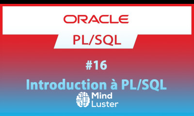 Formation Oracle PL SQL 16 Introduction à PL SQL