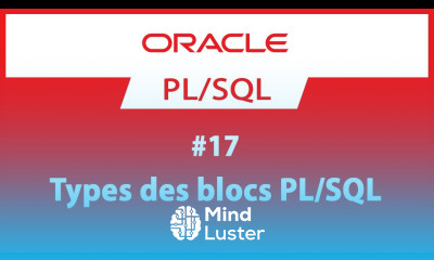 Formation Oracle PL SQL 17 Les types des blocs PL SQL