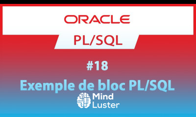 Formation Oracle PL SQL 18 Exemple de bloc PL SQL