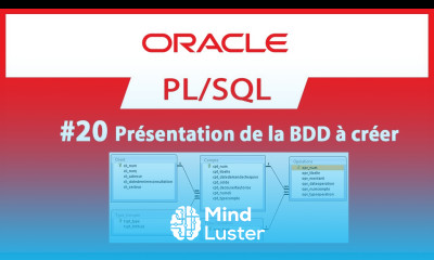 Formation Oracle PL SQL 20 Description de la BDD à créer
