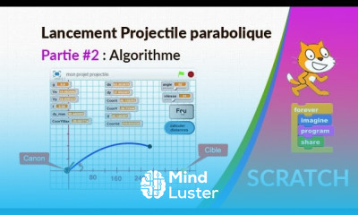 Lancement Projectile parabolique Partie 2 Algorithme