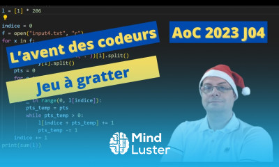 Advent of Code 2023 Jour 4 Règle d un jeu à gratter