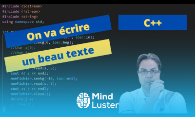 Programmation C Les fichiers texte