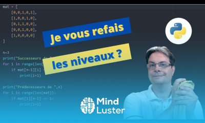 Algorithme et mathématiques Niveau des sommets dans un graphe