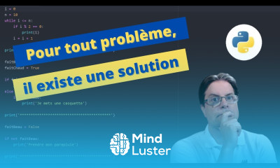 Algorithme et mathématiques Logique et prédicats