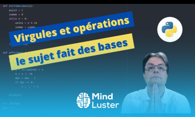 Algorithme et mathématiques Arithmétique nombres décimaux et opérations