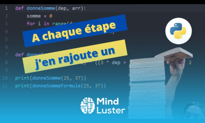 Algorithme et mathématiques Suites arithmétiques