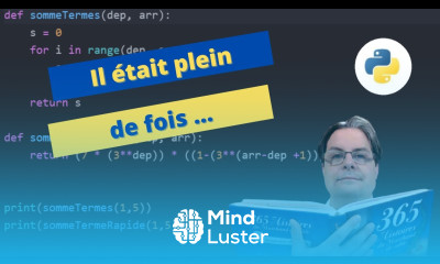 Algorithme et mathématiques Suites géométriques