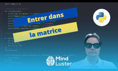 Algorithme et mathématiques Révision des matrices