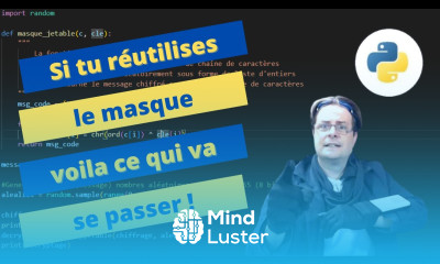 Cryptographie Masque jetable one time pad