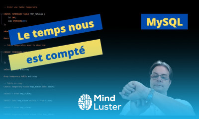 Base de données Tables temporaires