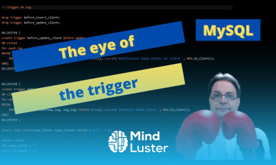 Base de données Triggers en MySQL