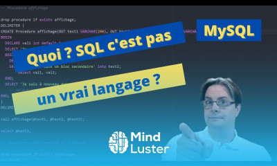 Base de données Procédures stockées structurées