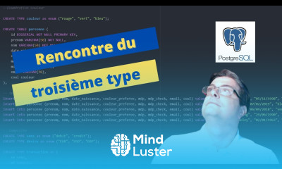 Base de données POSTGRESQL Types personnalisés et héritage