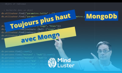 Base de données MongoDB Objets tableaux et curseurs