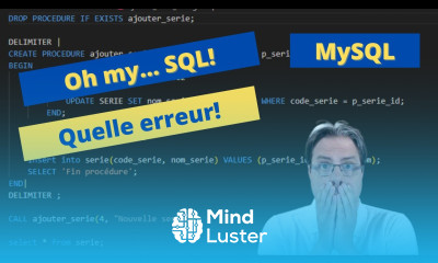 Base de données Gestion des erreurs en MySQL