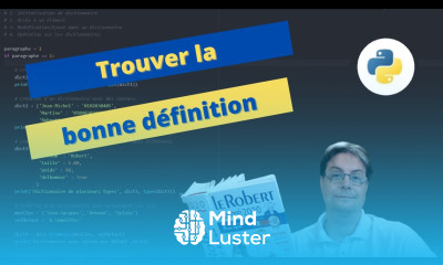 Programmation Python Les dictionnaires