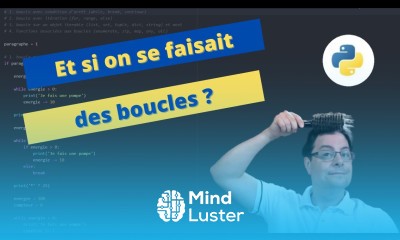 Programmation Python boucles for while