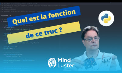 Programmation Python fonctions def lambda récursivité