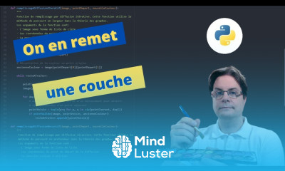Algorithme de traitement d image Remplissage par diffusion