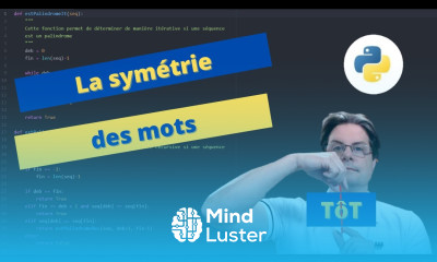 Algorithme sur les chaines de caractères Palindrome