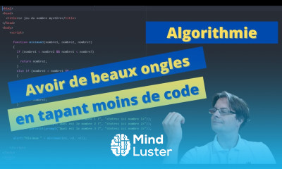 Algorithmie Les fonctions